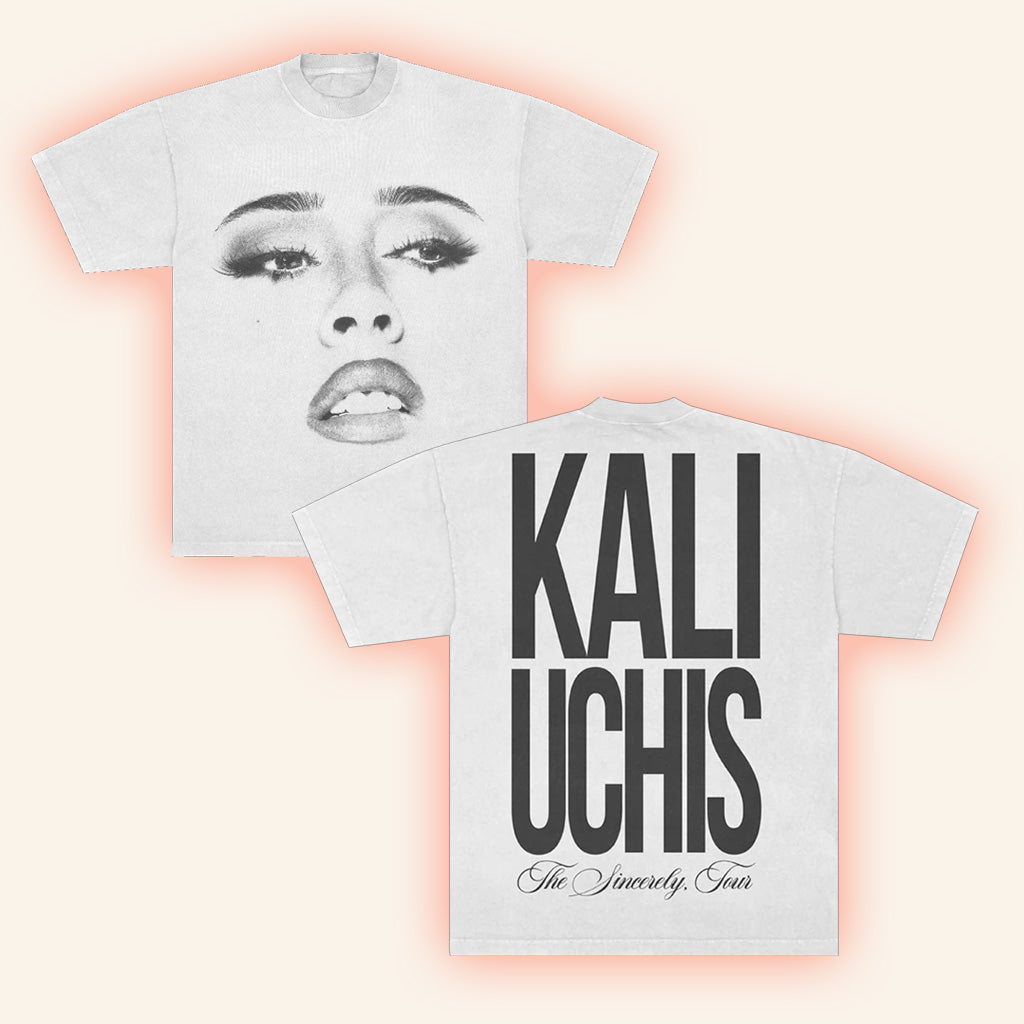 Kali Uchis Merch Sincerely Tour Face T-Shirt Gifts For Sister Kali Uchis Merch Sincerely Tour Face T-Shirt Gifts For Sister