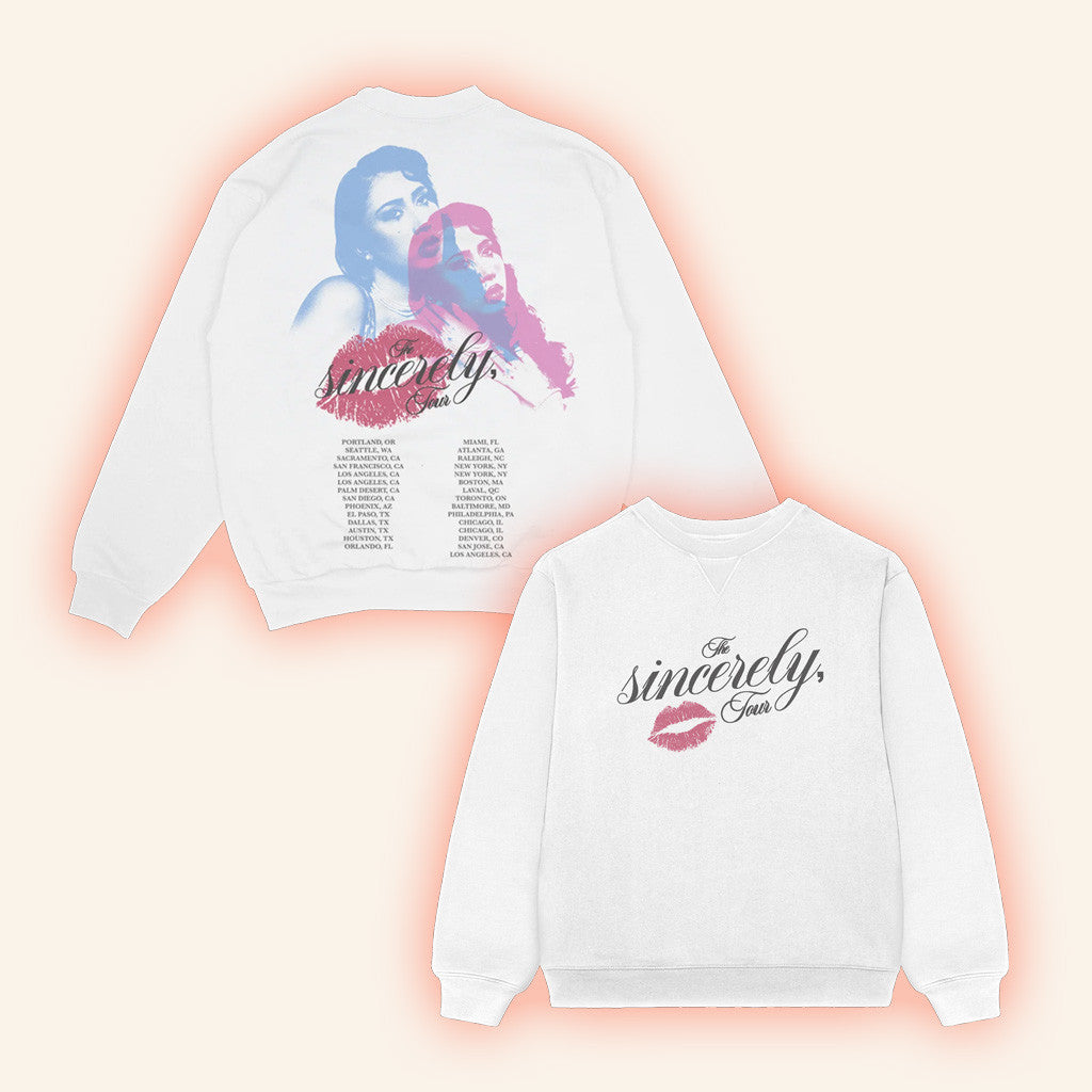 Kali Uchis Merch Sincerely Tour Sweatshirt Best Birthday Gift For Her Kali Uchis Merch Sincerely Tour Sweatshirt Best Birthday Gift For Her