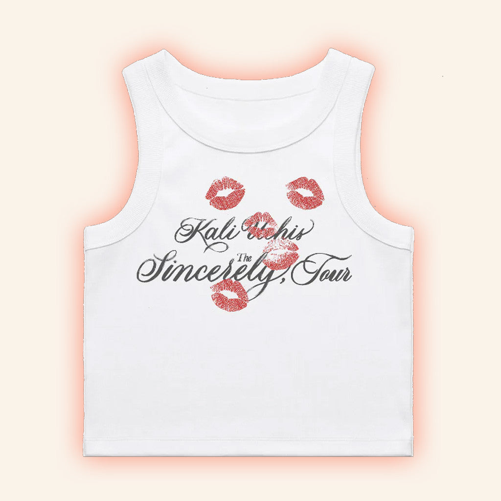 Kali Uchis Merch Sincerely Tour Tank Top Best Birthday Gift For Wife Kali Uchis Merch Sincerely Tour Tank Top Best Birthday Gift For Wife