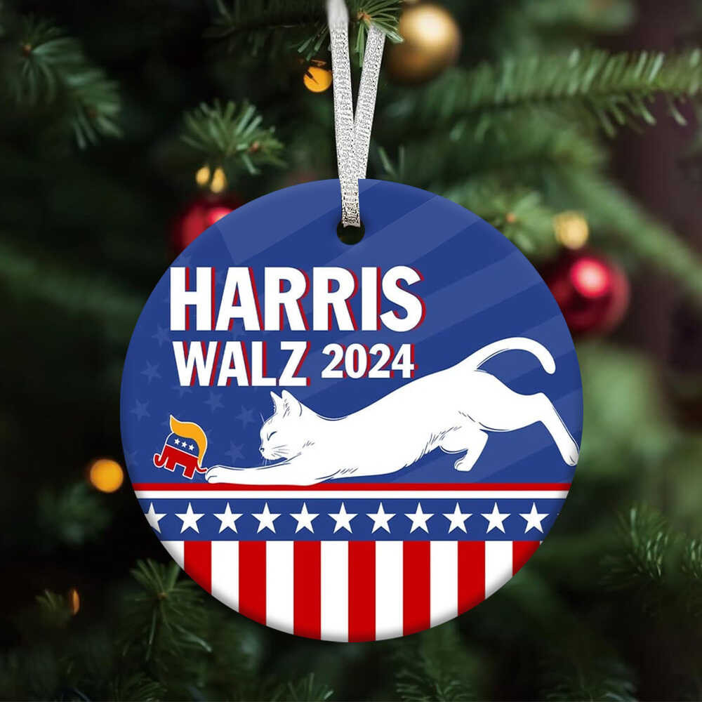 Kamala Harris 2024 Ornament Presidential Election Vote Kamala Ornament Democratic Merch