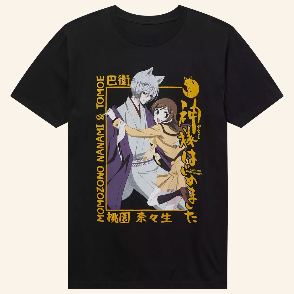 Kamisama Kiss Merch Tomoe And Nanami Frame T-Shirt Presents For Anime Lovers