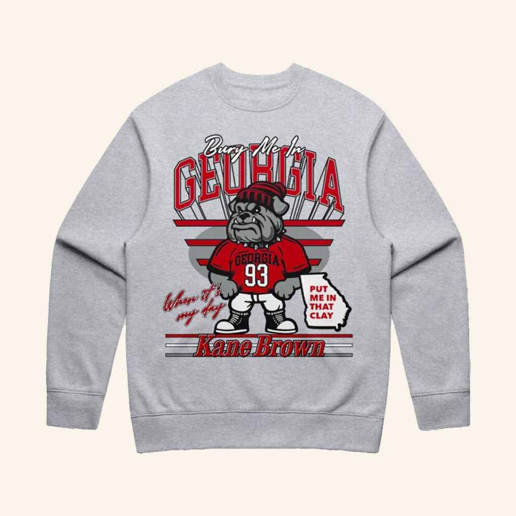 Kane Brown Merch Bury Me In Georgia Crewneck Sweatshirt Unique Birthday Gift For Husband Kane Brown Merch Bury Me In Georgia Crewneck Sweatshirt Unique Birthday Gift For Husband