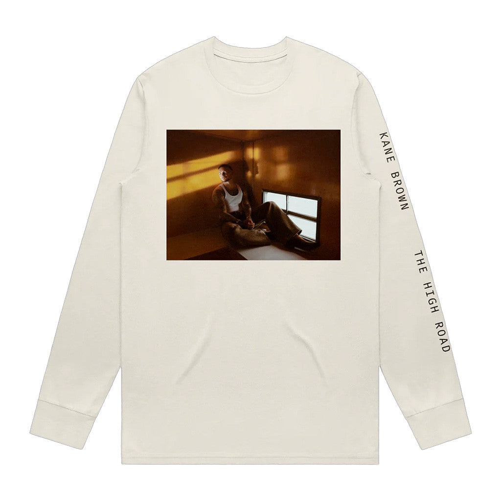 Kane Brown Merch Tour 2025 The High Road Long Sleeve T-Shirt Gifts For Friends Kane Brown Merch Tour 2025 The High Road Long Sleeve T-Shirt Gifts For Friends