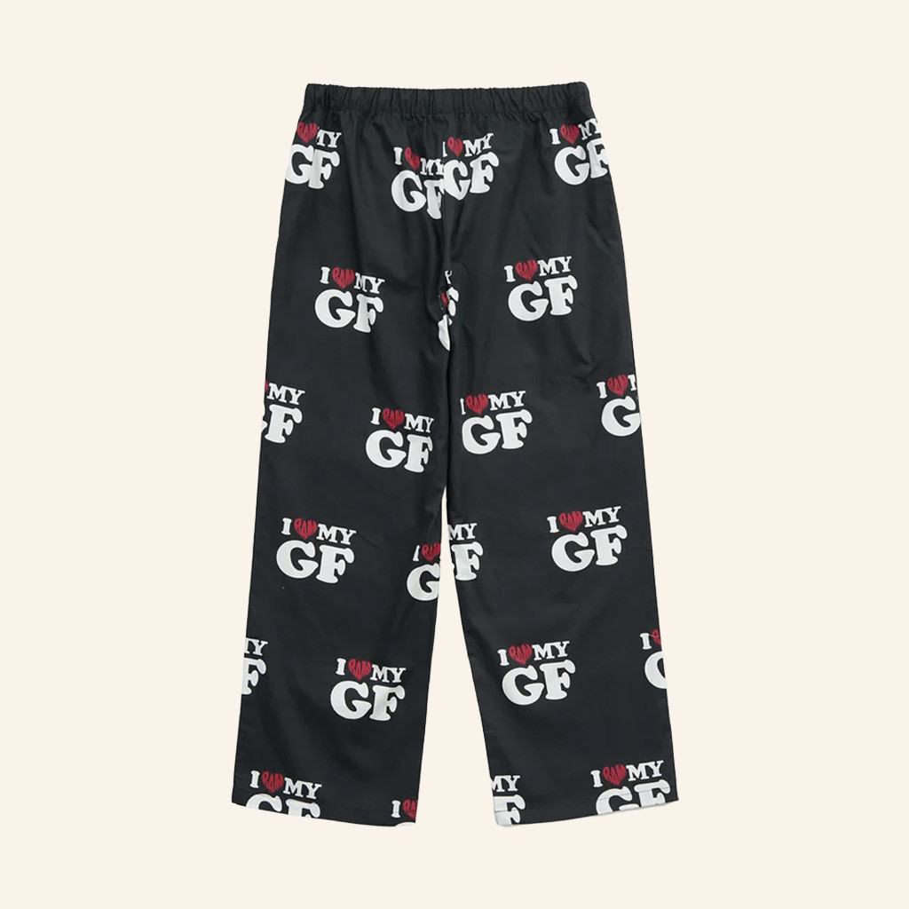 Kanel Josephs Merch I Love My BF Pajamas Pants Christmas Ideas For Her