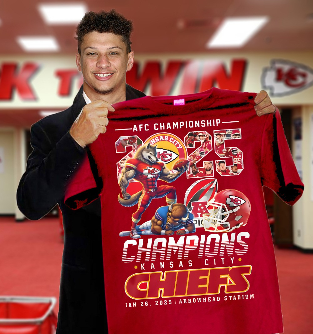 Kansas City Chiefs Champions Shirt AFC Championship Kansas City Chief Apparel Gifts