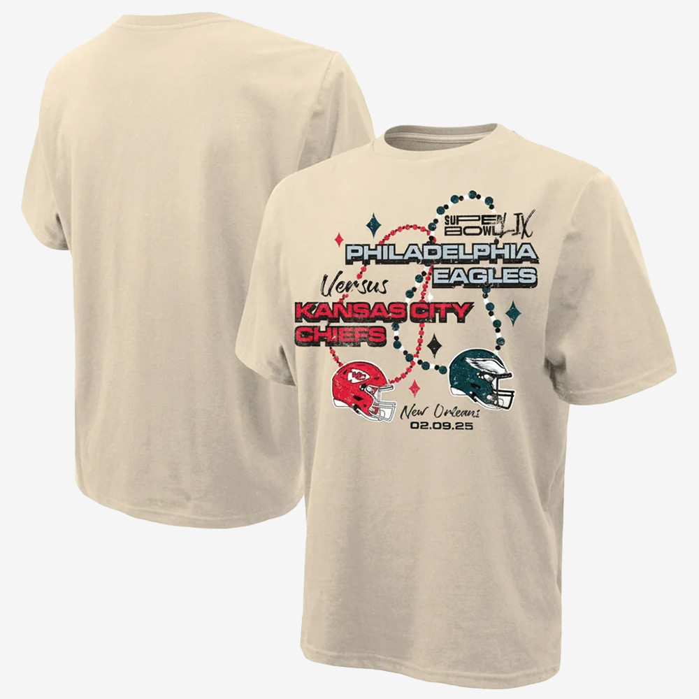 Kansas City Chiefs VS Philadelphia Eagles T-Shirt Game Day Clothes Unique Gifts For Him