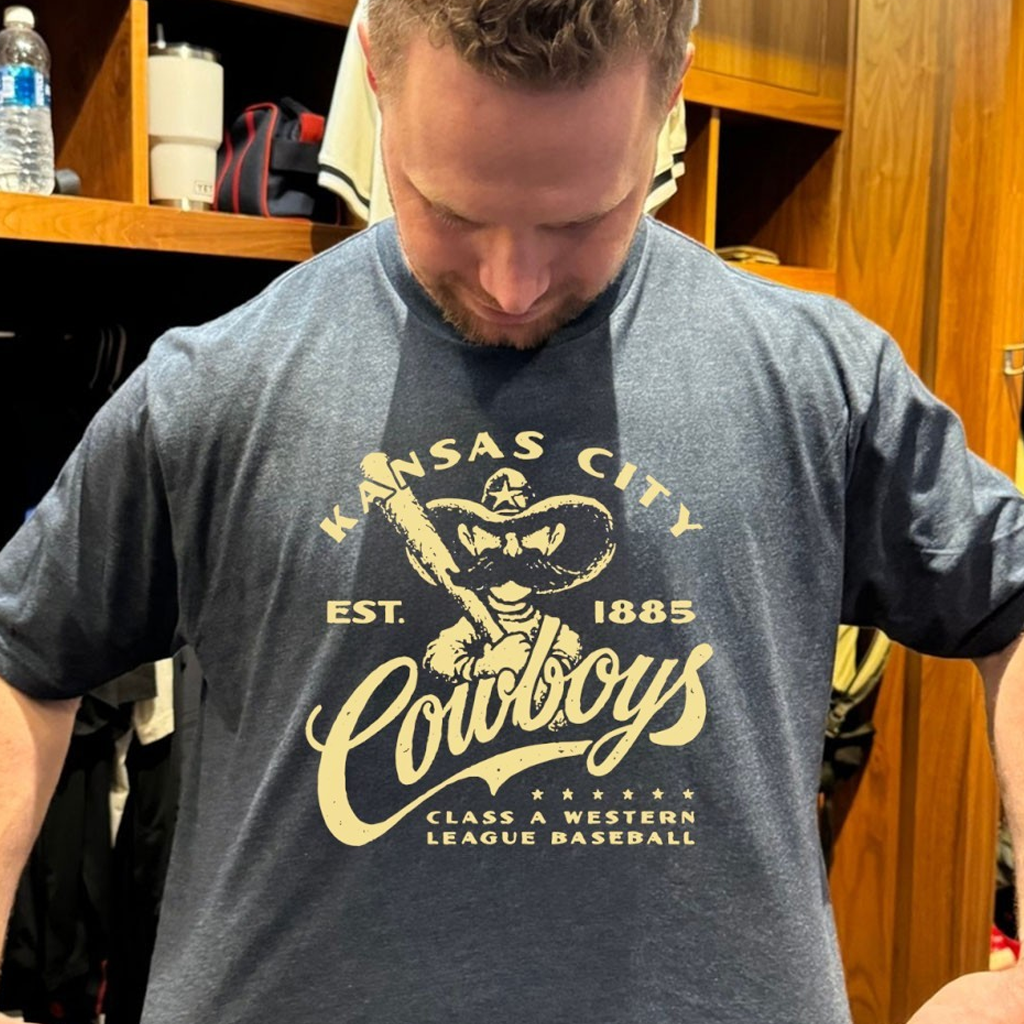 Kansas City Cowboys Missouri Class A Western League Baseball Est 1885 Shirt Kansas City Cowboys Missouri Class A Western League Baseball Est 1885 Shirt