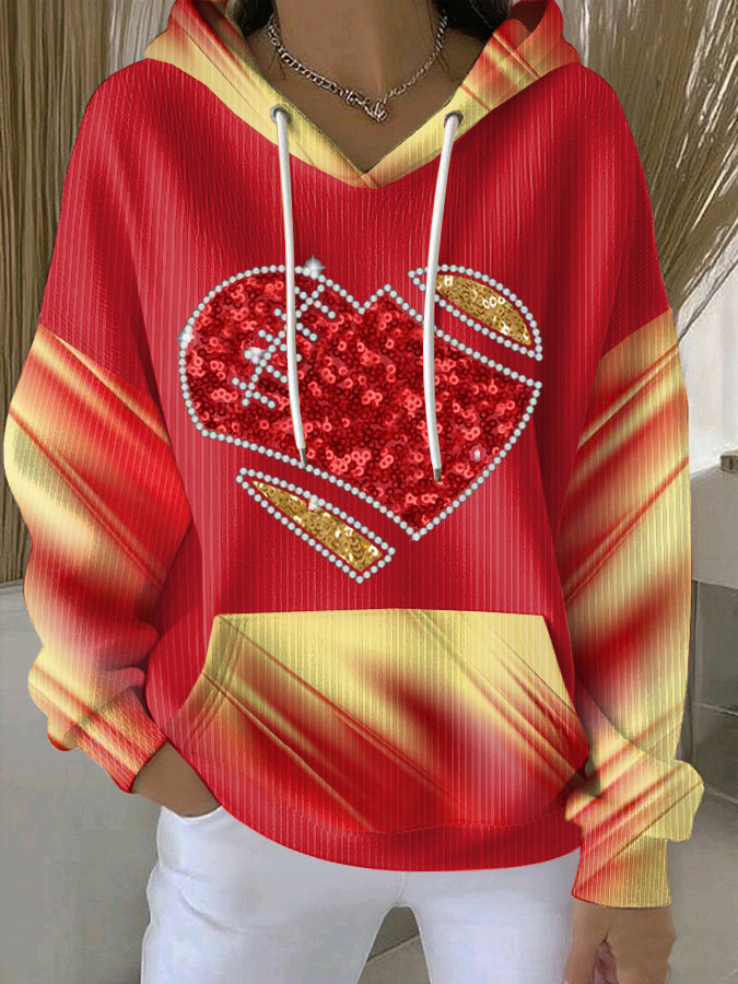 Kansas City Football Hoodie Game Day Clothes Unique Gifts For Football Lovers