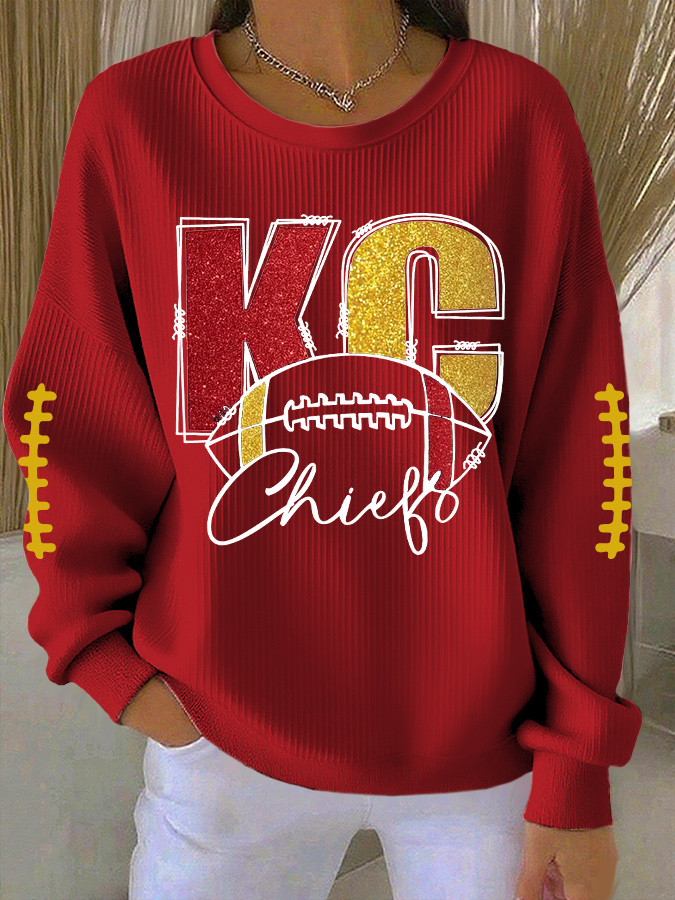 Kansas City Football Sweatshirt Kansas City Pride Merch Game Day Shirt Women's Gifts