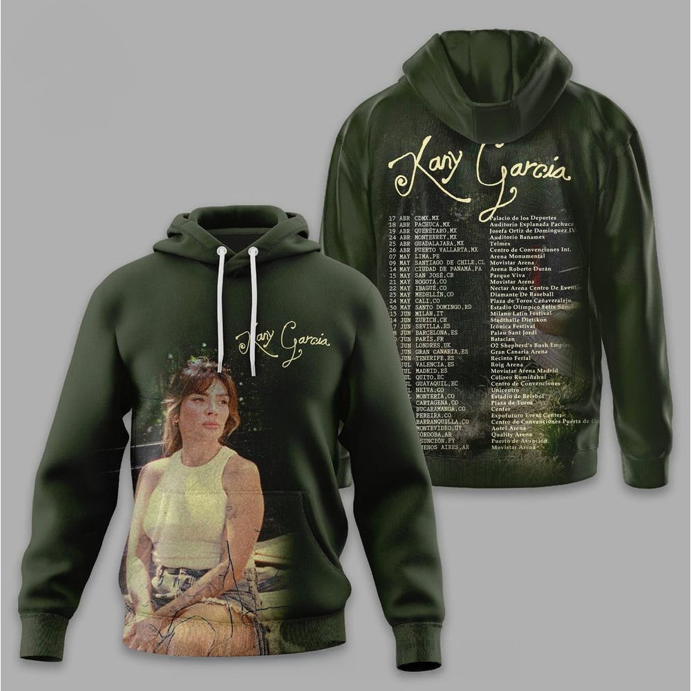 Kany Garcia Tour Hoodie Kany Garcia Merch Gifts For Wife Music Lovers