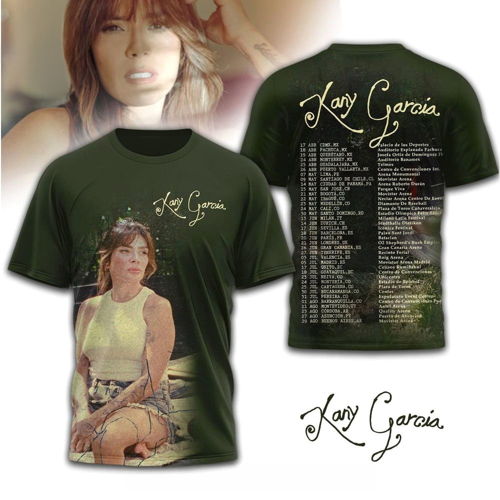 Kany Garcia Tour T-Shirt Kany Garcia Merch Best Gifts For Music Lovers Kany Garcia Tour T-Shirt Kany Garcia Merch Best Gifts For Music Lovers