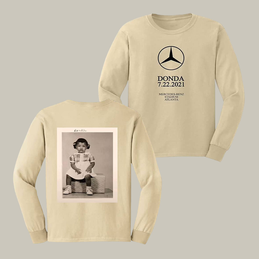 Kanye West Donda July Listening Party Long Sleeve Shirt Kanye West Apparel Music Fan Gift Idea