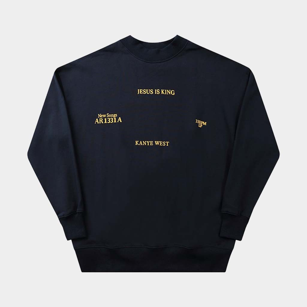 Kanye West Merch Kanye West Jesus Is King Sweatshirt Music Lover Gifts For Him