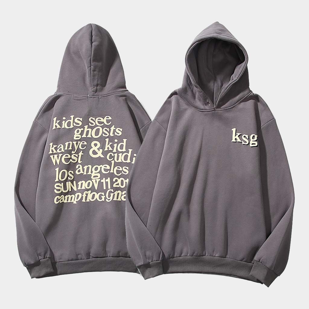 Kanye West Merch Kanye West Kids See Ghosts Letter Hoodie Birthday Present For Husband
