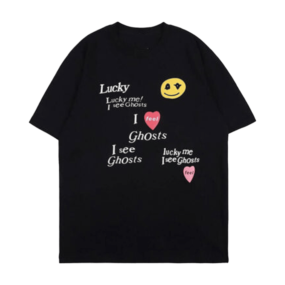Kanye West Merch Lucky Me I See Ghosts Shirt Kids See Ghosts Merch Gifts For Music Fans