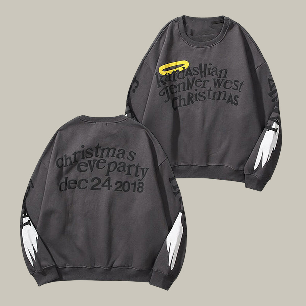 Kardashians Jenner West Christmas Kanye West Sweatshirt Kanye West Apparel Unique Gift For Fans