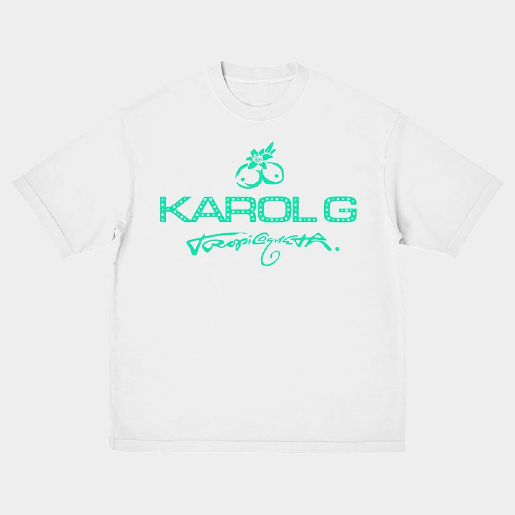 Karol G Merch 2026 Tropicoqueta Coconut T-Shirt Karol G Tropicoqueta Merch Gifts For Fans