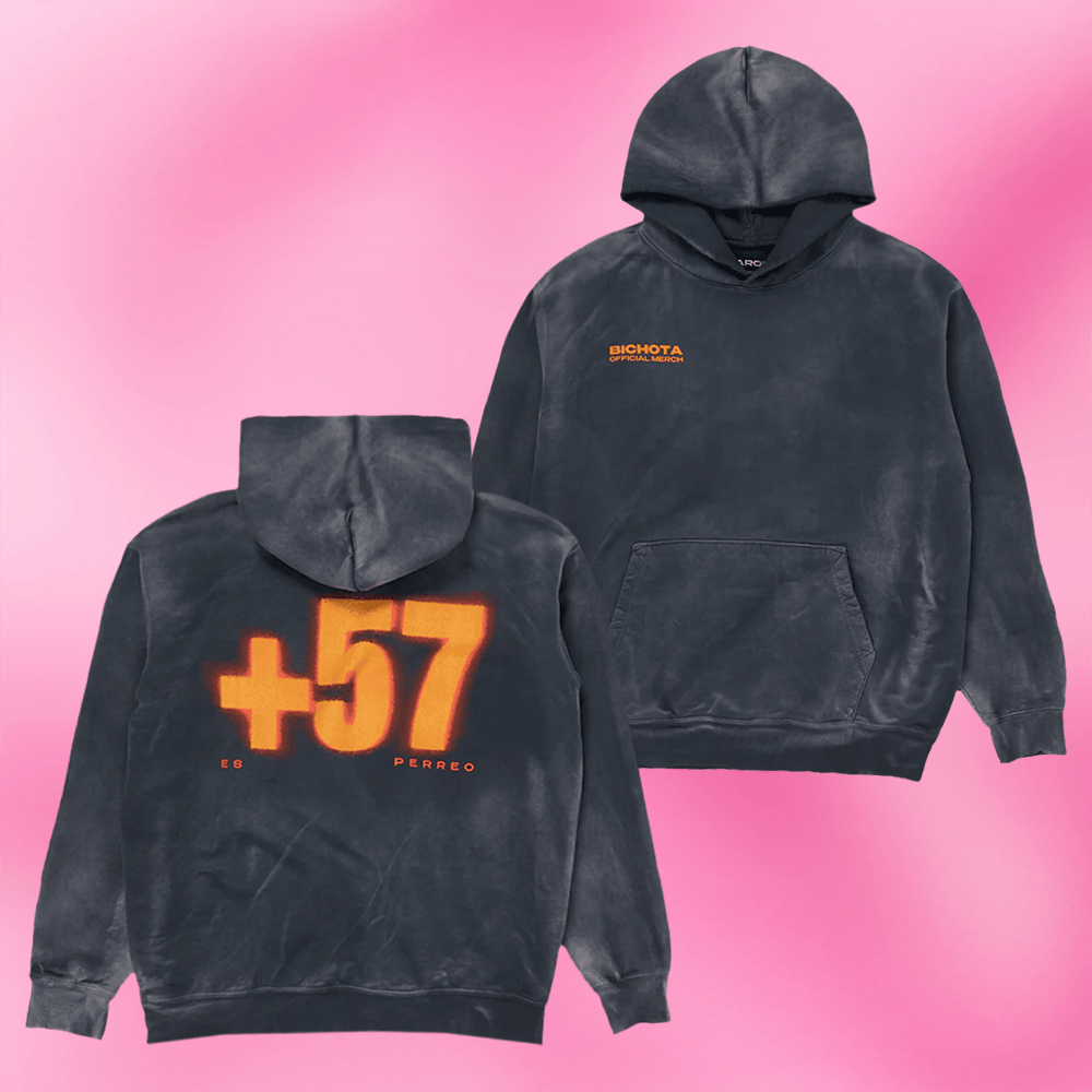 Karol G Merch Karol G +57 Perreo Hoodie Father's Day Gifts For Music Lovers Karol G Merch Karol G +57 Perreo Hoodie Father's Day Gifts For Music Lovers