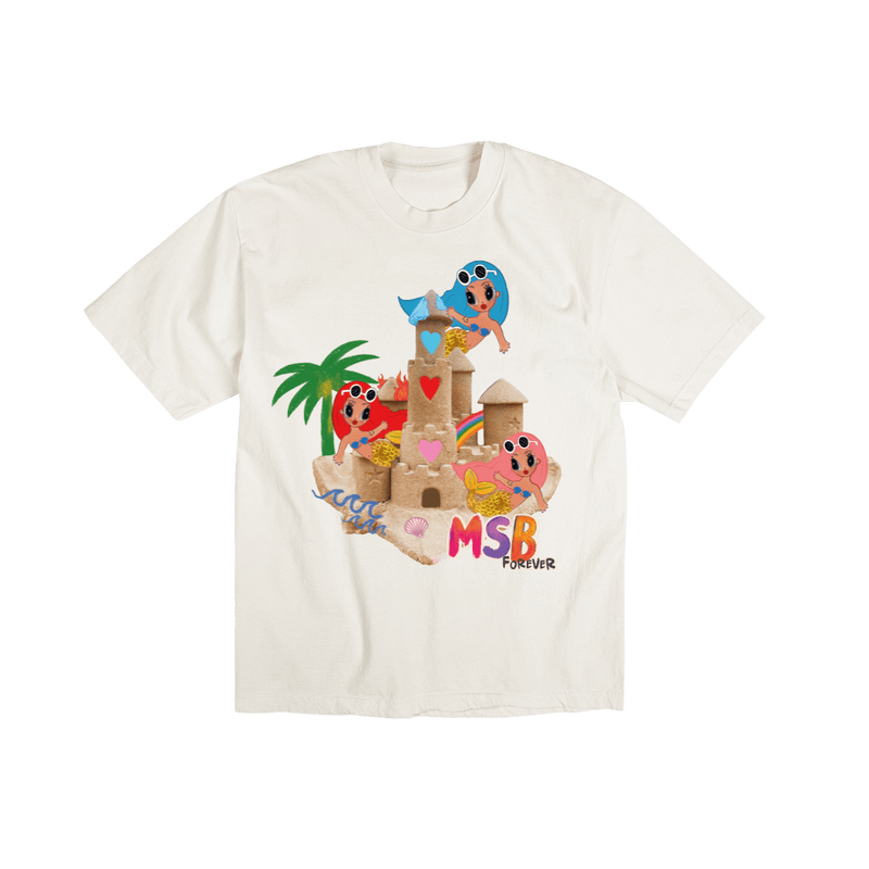 Karol G Merch T-Shirt MSB Forever Sandcastle Tee Shirt Concert Tour Merch Fan Gifts
