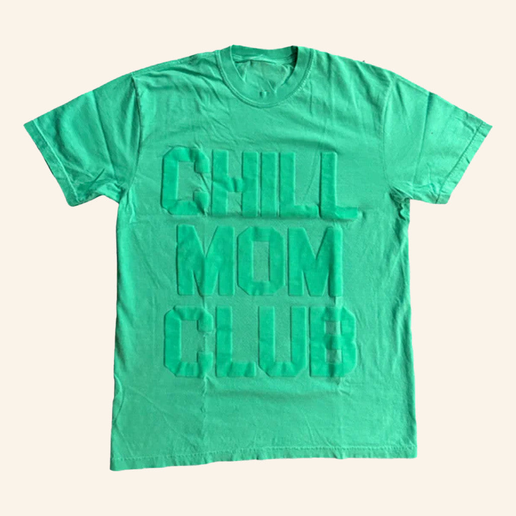 Karrie Locher Merch Chill Mom Club Puff Print T-Shirt Gifts For Mom Karrie Locher Merch Chill Mom Club Puff Print T-Shirt Gifts For Mom