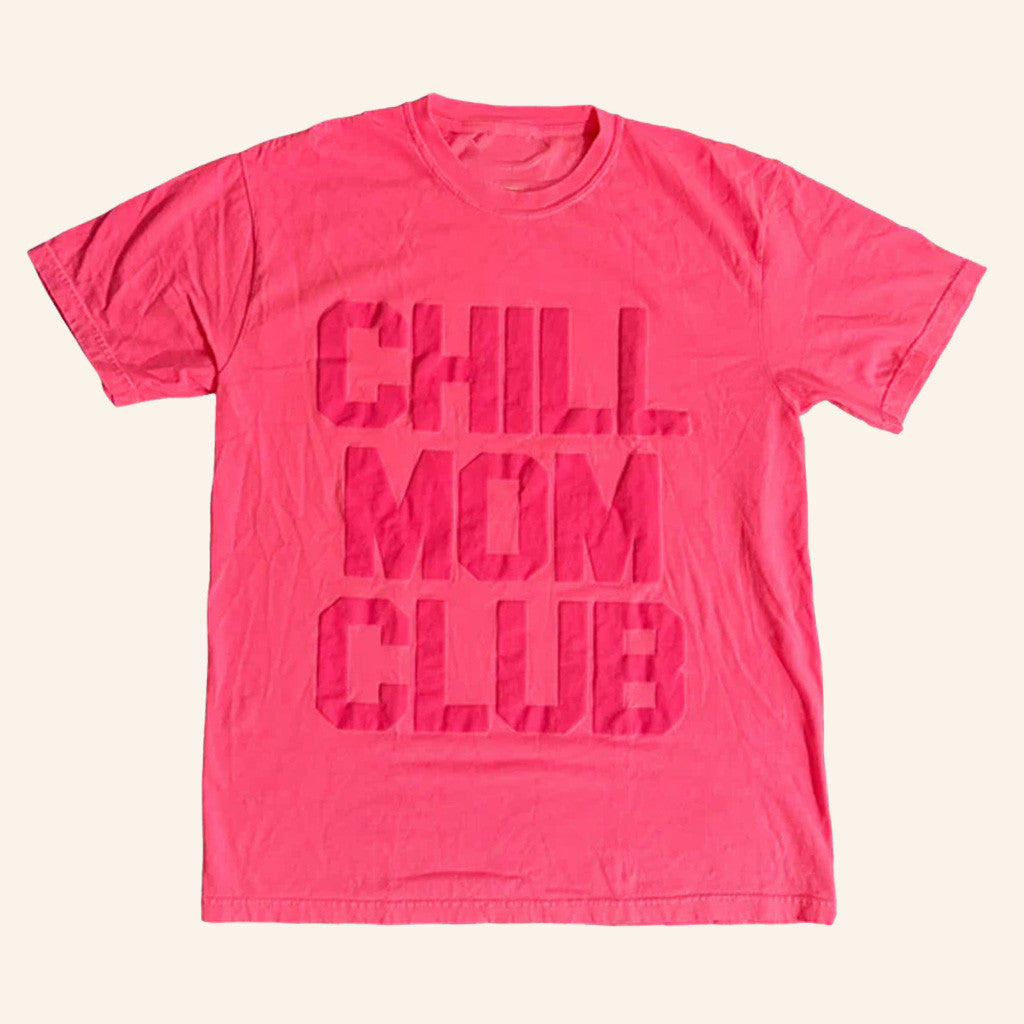 Karrie Locher Merch Chill Mom Club Puff Print T-Shirt Gifts For Wife Karrie Locher Merch Chill Mom Club Puff Print T-Shirt Gifts For Wife