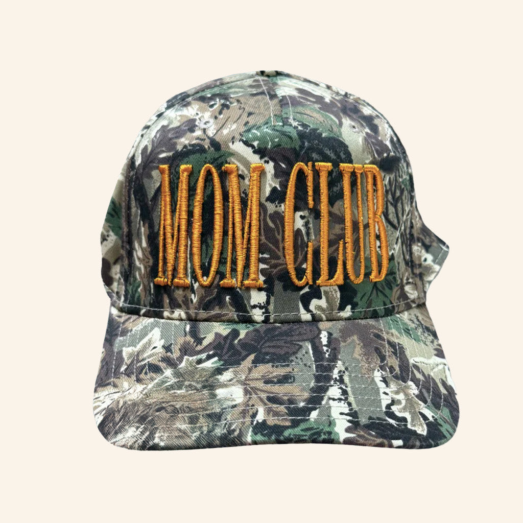 Karrie Locher Merch MOM CLUB Camo Hat Embroidered Gifts For Mother Karrie Locher Merch MOM CLUB Camo Hat Embroidered Gifts For Mother