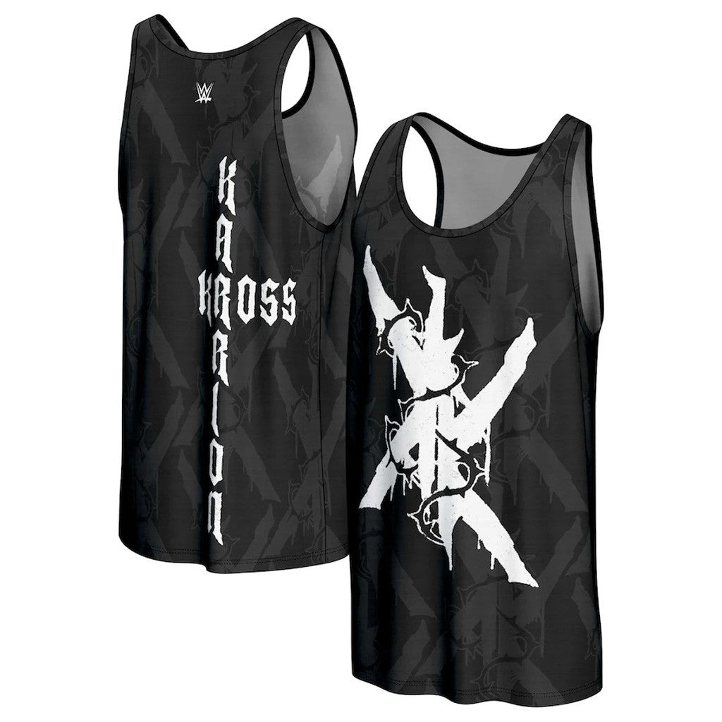 Karrion Kross Merch Men's ProSphere Black Karrion Kross Superstar Tank Top Dudes Gifts Karrion Kross Merch Men's ProSphere Black Karrion Kross Superstar Tank Top Dudes Gifts