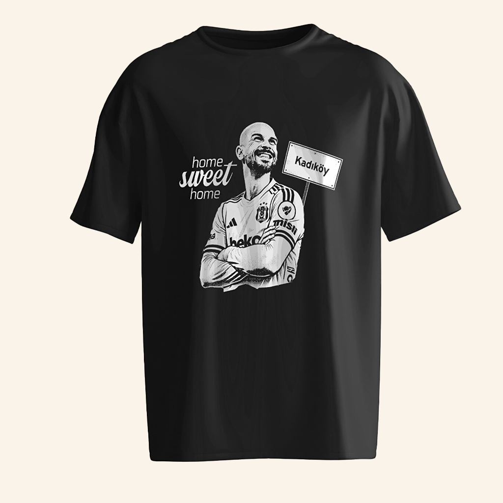 Kartal Yuvasi Merch Besiktas Home Sweet Home T-Shirt Gifts For Football Lovers