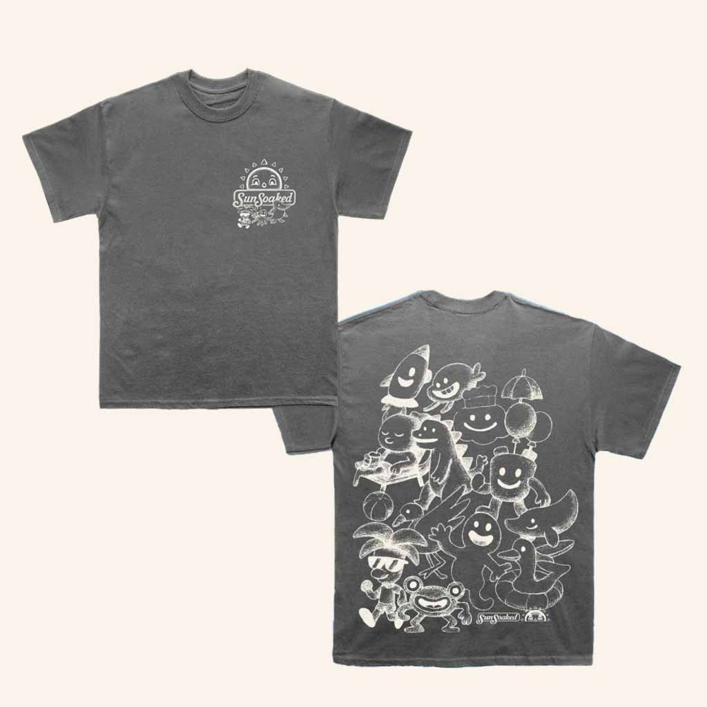 Kaskade Merch Sunsoaked Character Sketch T-Shirt Gifts For DJ Fans Kaskade Merch Sunsoaked Character Sketch T-Shirt Gifts For DJ Fans