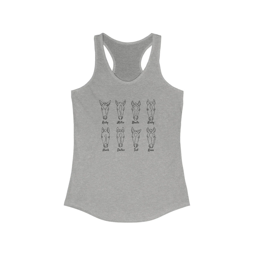 Katie Van Slyke Merch 2025 Foals Sketch Tank Grey Gifts For Her Katie Van Slyke Merch 2025 Foals Sketch Tank Grey Gifts For Her