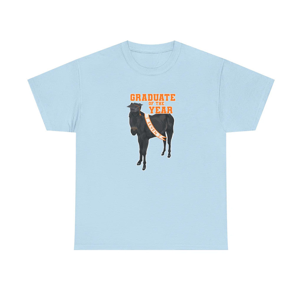 Katie Van Slyke Merch Seven Graduation T-Shirt Light Blue Best Gifts For Friends Katie Van Slyke Merch Seven Graduation T-Shirt Light Blue Best Gifts For Friends
