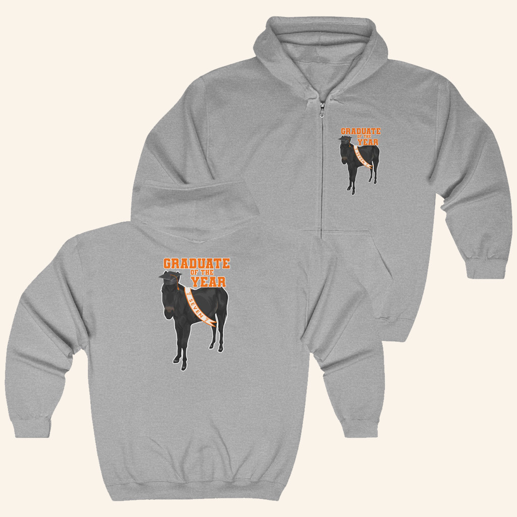 Katie Van Slyke Merch Seven Graduation Zip Hoodie Gifts For Boyfriend Katie Van Slyke Merch Seven Graduation Zip Hoodie Gifts For Boyfriend