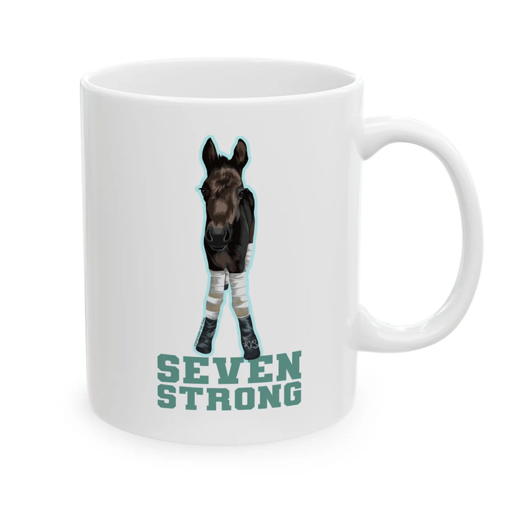 Katie Van Slyke Merch Seven Strong Mug Best Gifts For Friends Katie Van Slyke Merch Seven Strong Mug Best Gifts For Friends