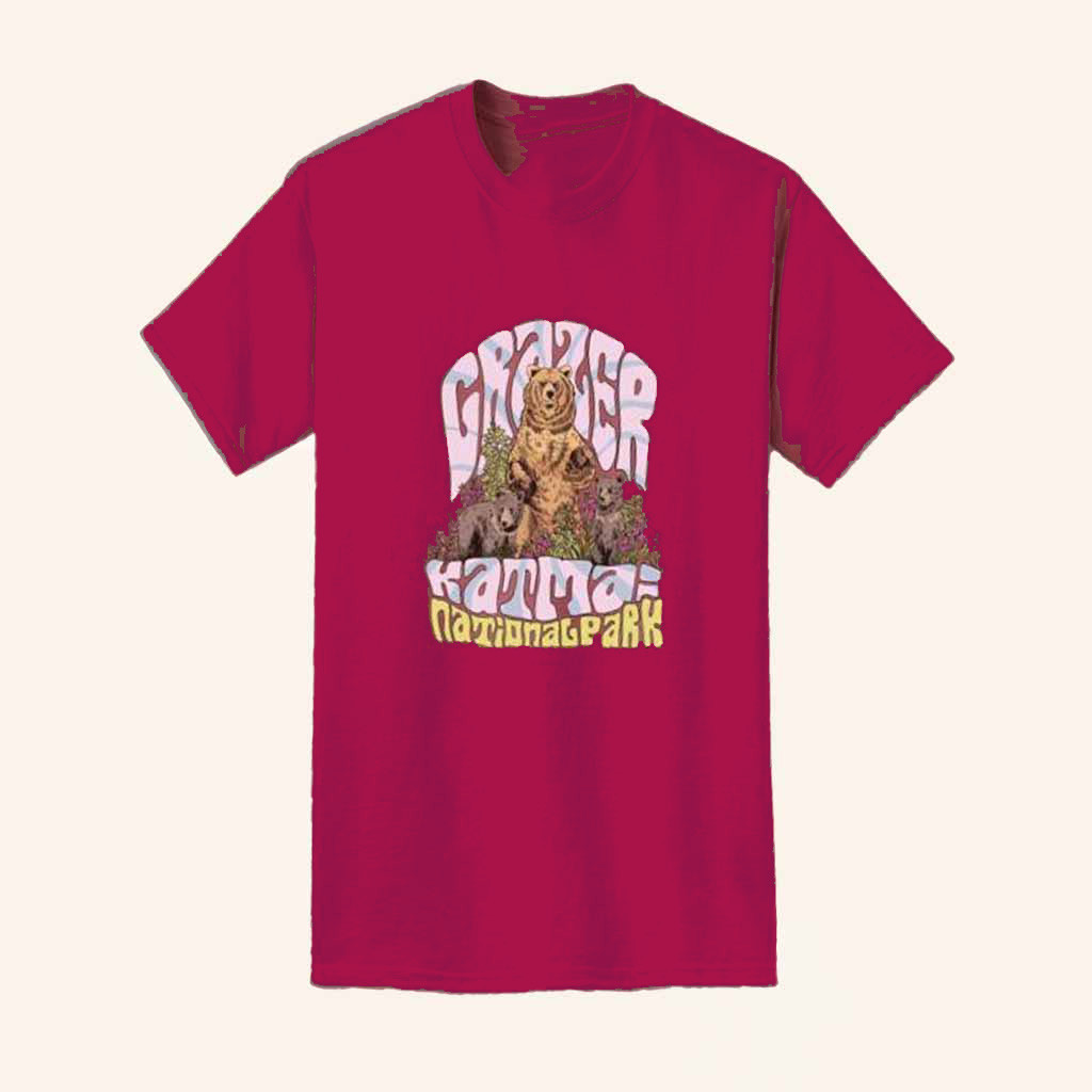 Katmai Conservancy Merch 128 Grazer National Park T-Shirt Good Gifts For Girlfriend