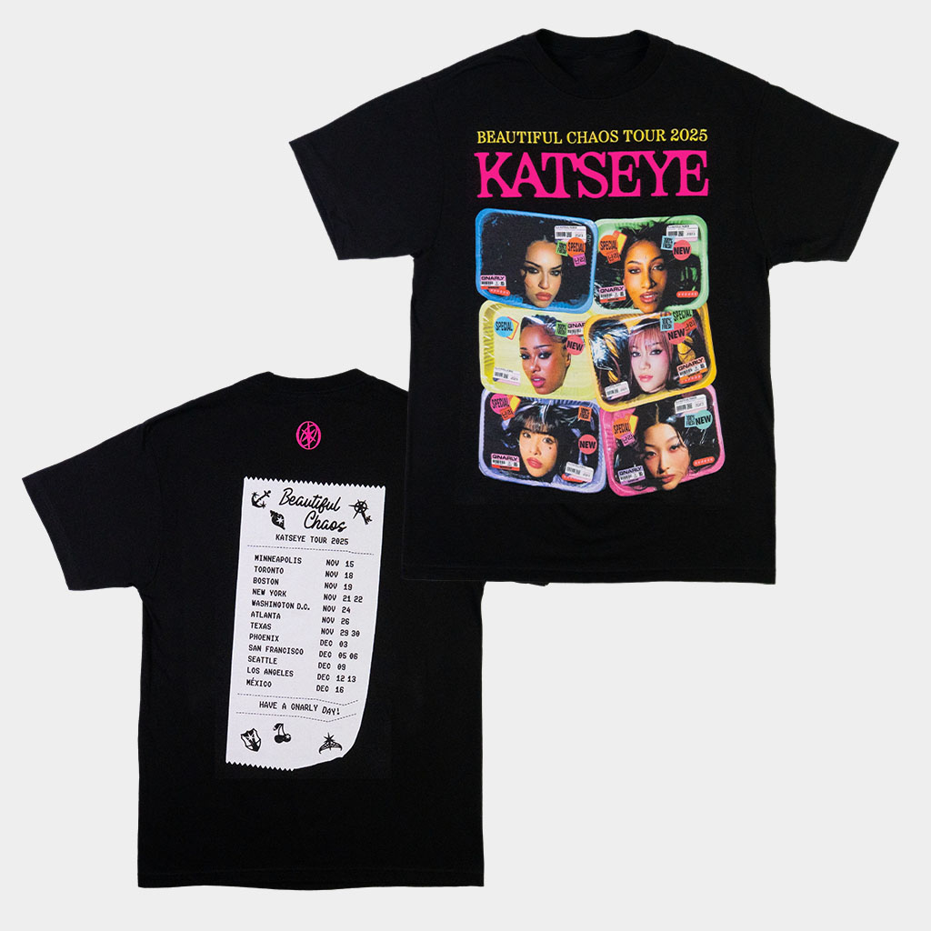 KATSEYE Merch Beautiful Chaos Routing T-Shirt KATSEYE Shirt Gifts For Girlfriend