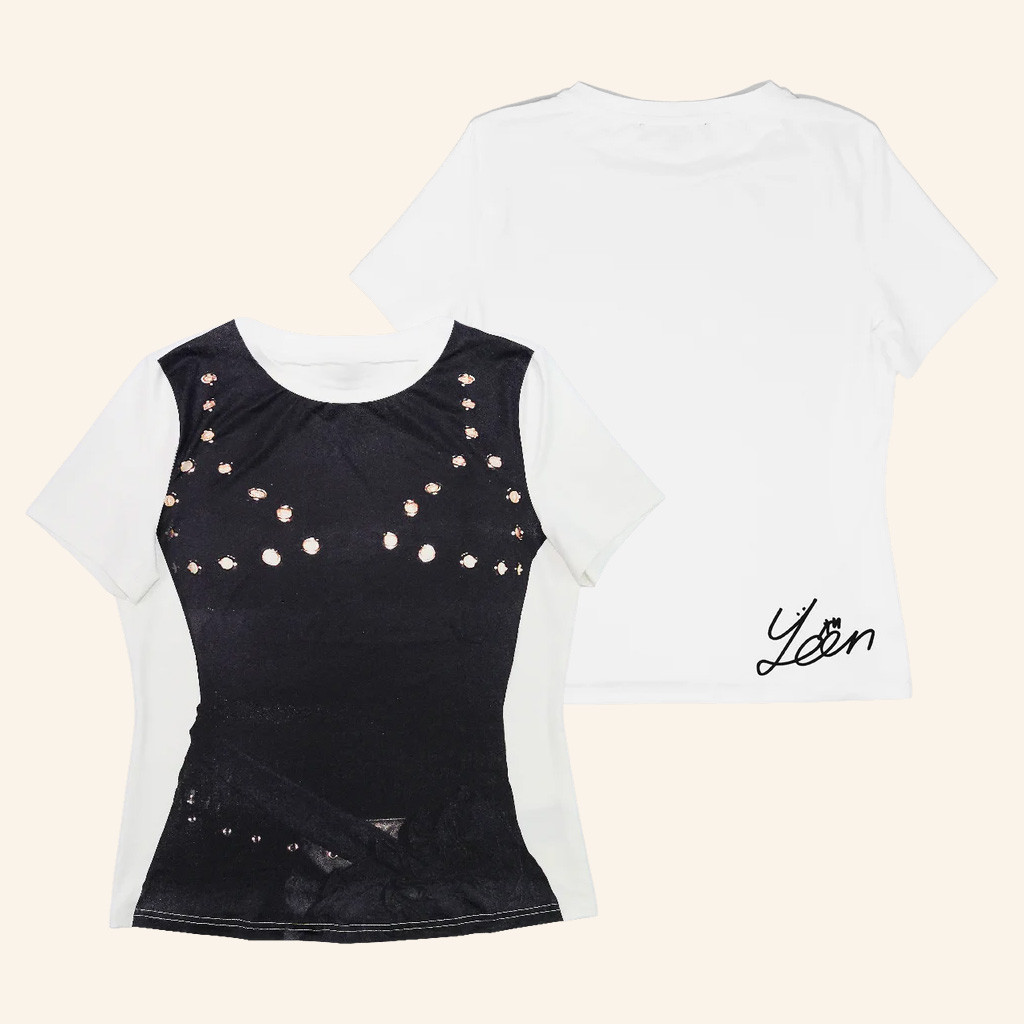 Katseye Merch Holiday Chaos Yoonchae T-Shirt Christmas Ideas For Her Katseye Merch Holiday Chaos Yoonchae T-Shirt Christmas Ideas For Her