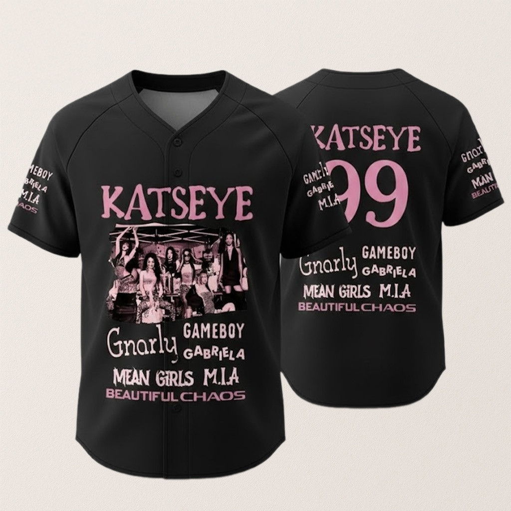 Katseye Merch Katseye Beautiful Chaos Game Boy Jersey Gifts Ideas For Friends Katseye Merch Katseye Beautiful Chaos Game Boy Jersey Gifts Ideas For Friends