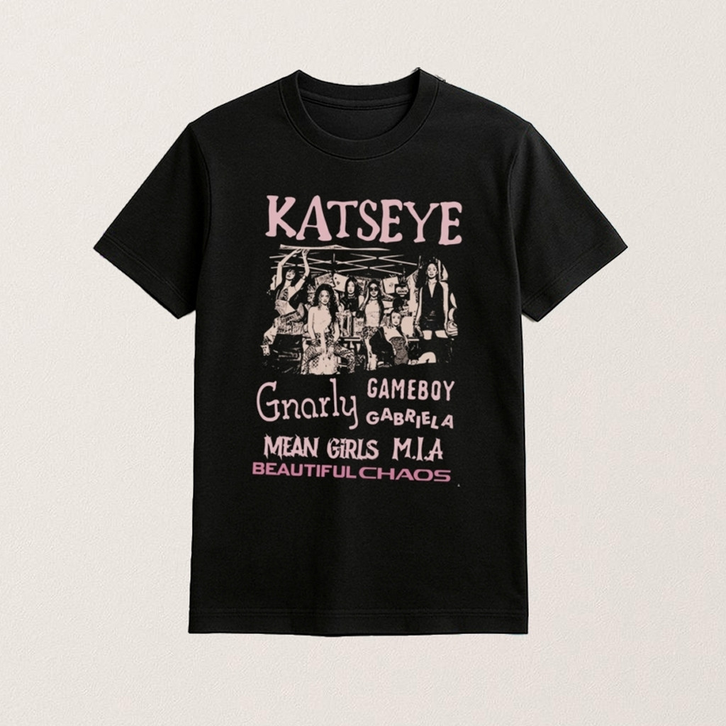 Katseye Merch Katseye Beautiful Chaos Gameboy Shirt Gift Ideas For Brothers Katseye Merch Katseye Beautiful Chaos Gameboy Shirt Gift Ideas For Brothers