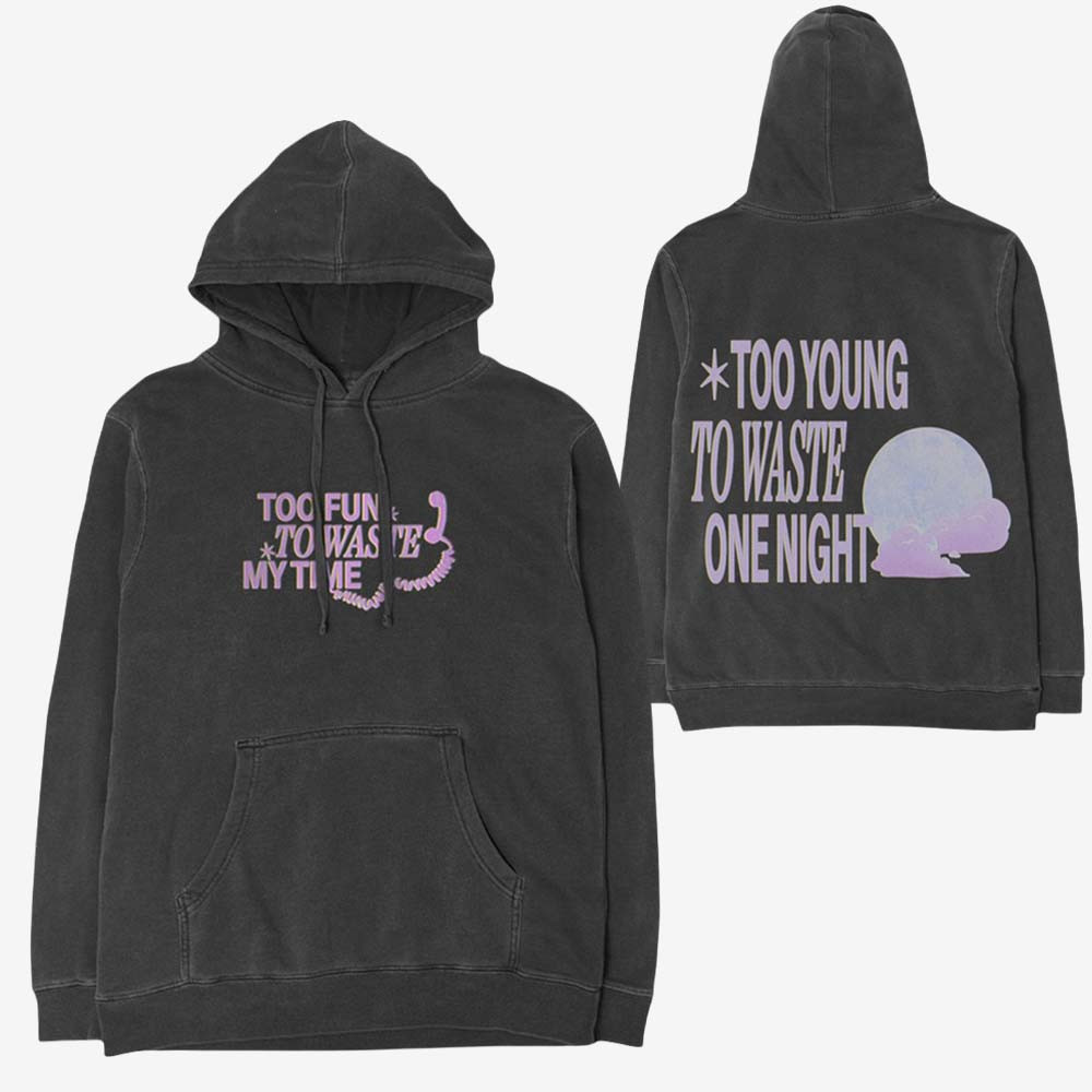 Katseye Merch Too Young To Waste My Time Hoodie Katseye Apparel Gifts For Kpop Lovers