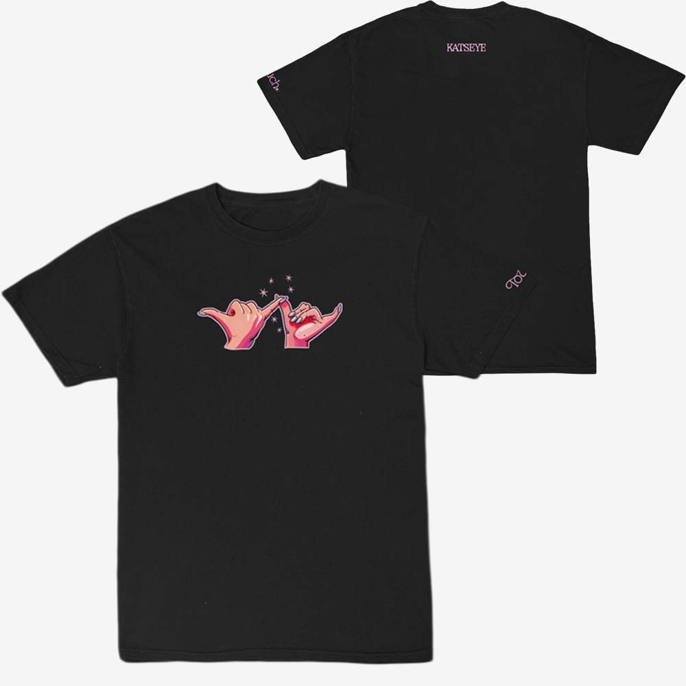 Katseye Merch Touch Hands T-Shirt Pinky Promise Style Katseye Shirt Cool Gift For Her
