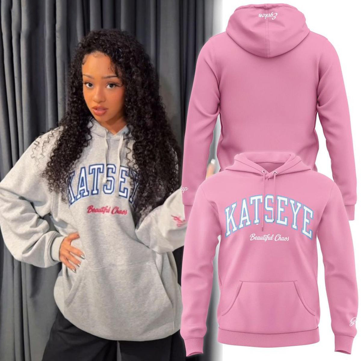 Katseye x GAP 2026 Beautiful Chaos Hoodie Katseye Beautiful Chaos Tour 2026 Apparel Fans Gift