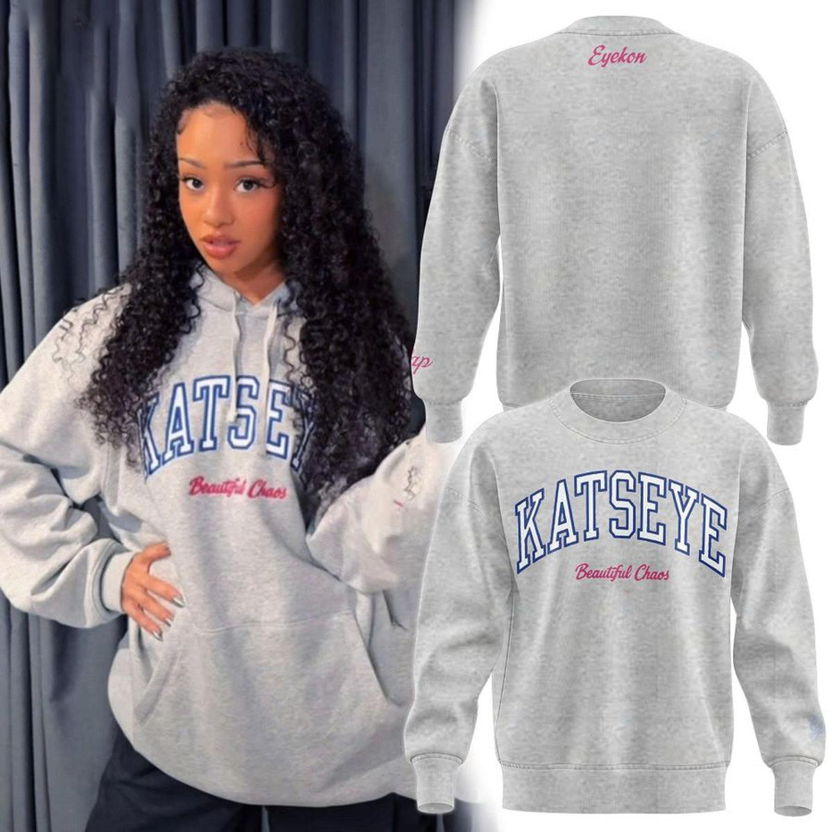 Katseye x GAP 2026 Beautiful Chaos Sweatshirt Katseye 2026 World Tour Clothing Line