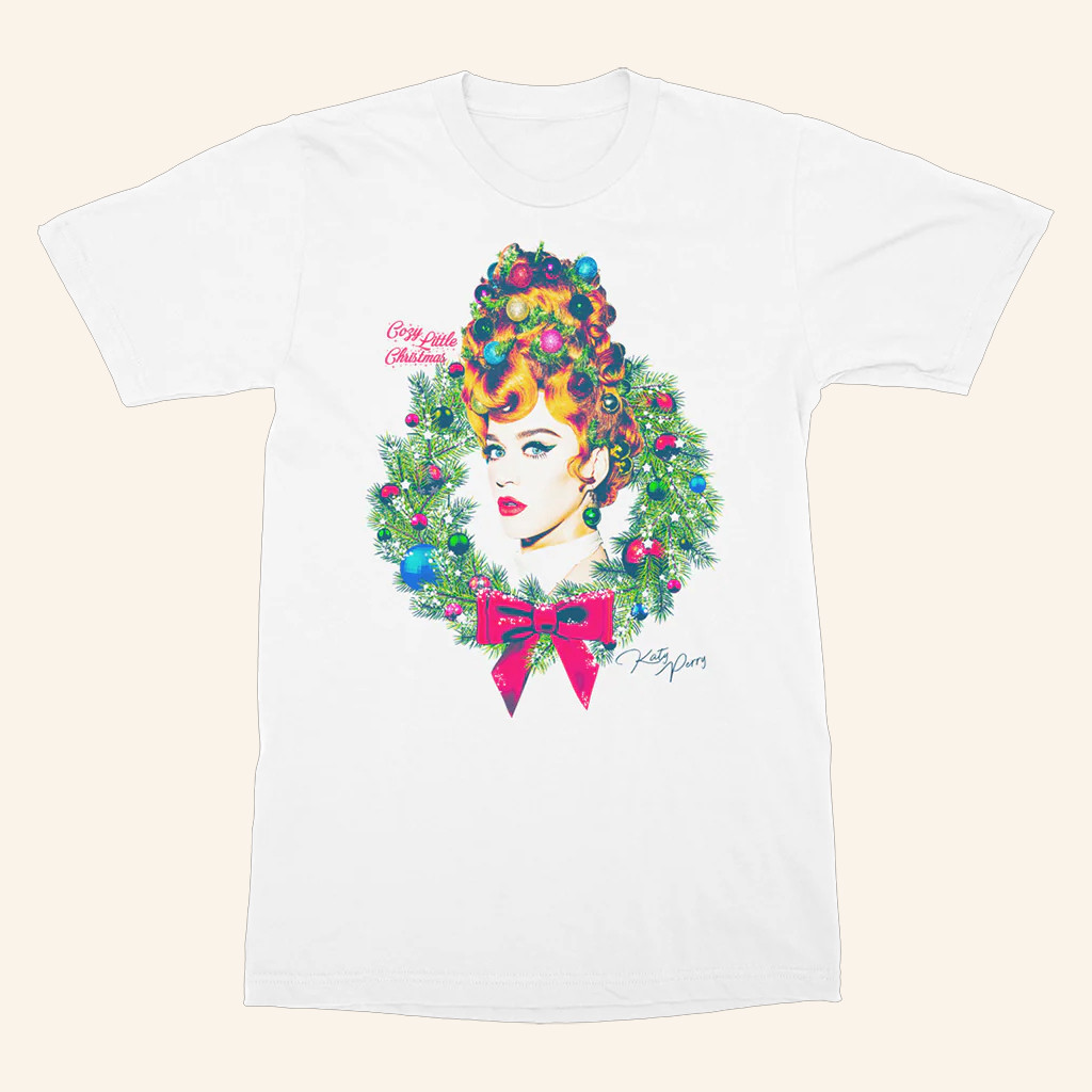 Katy Perry Merch Cozy Little Christmas T-Shirt Xmas Gifts For Music Lovers Katy Perry Merch Cozy Little Christmas T-Shirt Xmas Gifts For Music Lovers