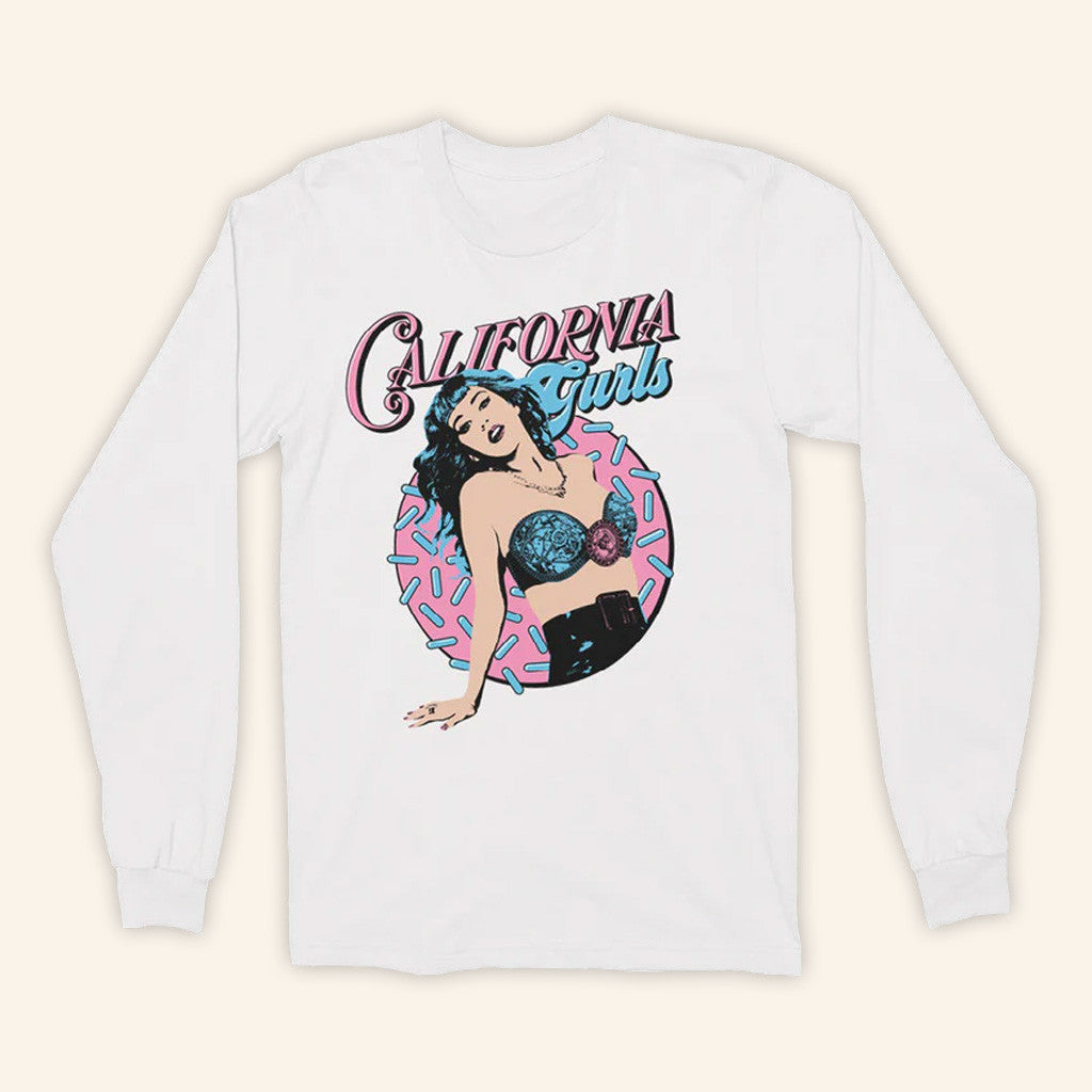 Katy Perry Merch Tour 2025 California Gurls Long Sleeve T-Shirt Gift Ideas For Music Lovers Katy Perry Merch Tour 2025 California Gurls Long Sleeve T-Shirt Gift Ideas For Music Lovers