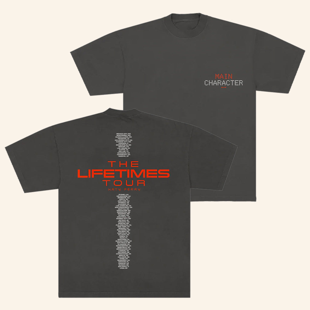 Katy Perry Merch Tour 2025 Main Character Tour Shirt Gifts For Music Fans Katy Perry Merch Tour 2025 Main Character Tour Shirt Gifts For Music Fans