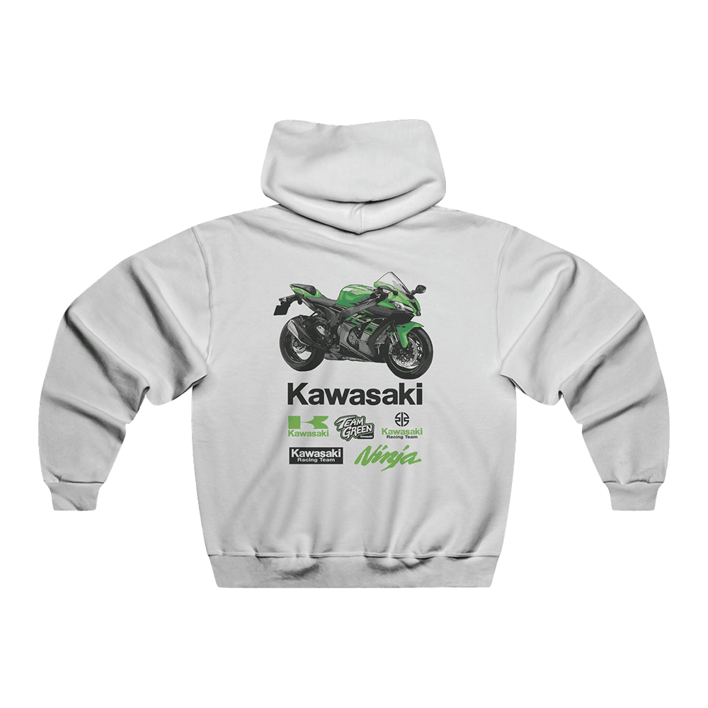 Kawasaki Sweatshirt Kawasaki Racing Team Green Hoodie Awesome Father's Day Gifts Kawasaki Sweatshirt Kawasaki Racing Team Green Hoodie Awesome Father's Day Gifts