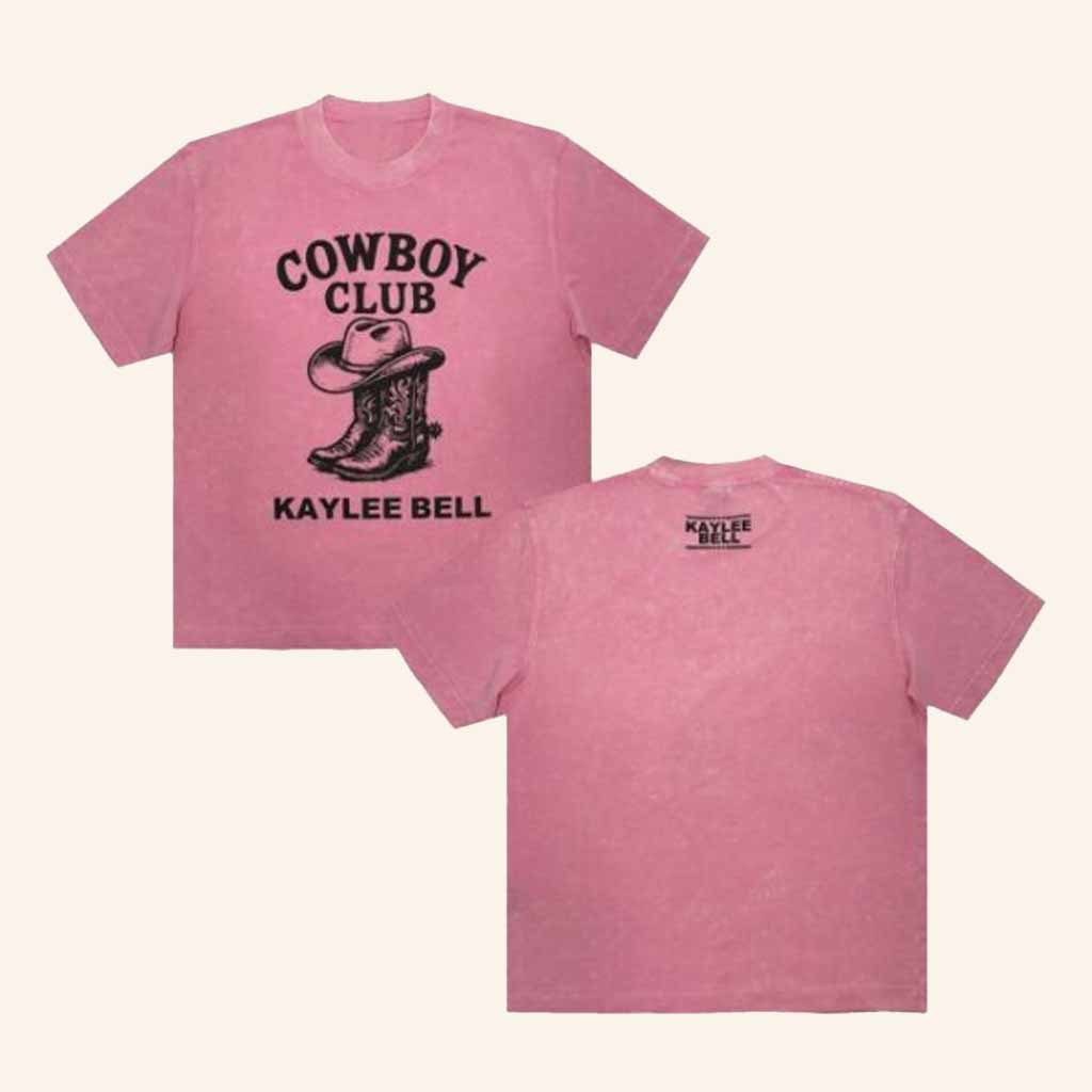 Kaylee Bell Merch Cowboy Club T-Shirt Gifts For Music Enthusiasts Kaylee Bell Merch Cowboy Club T-Shirt Gifts For Music Enthusiasts