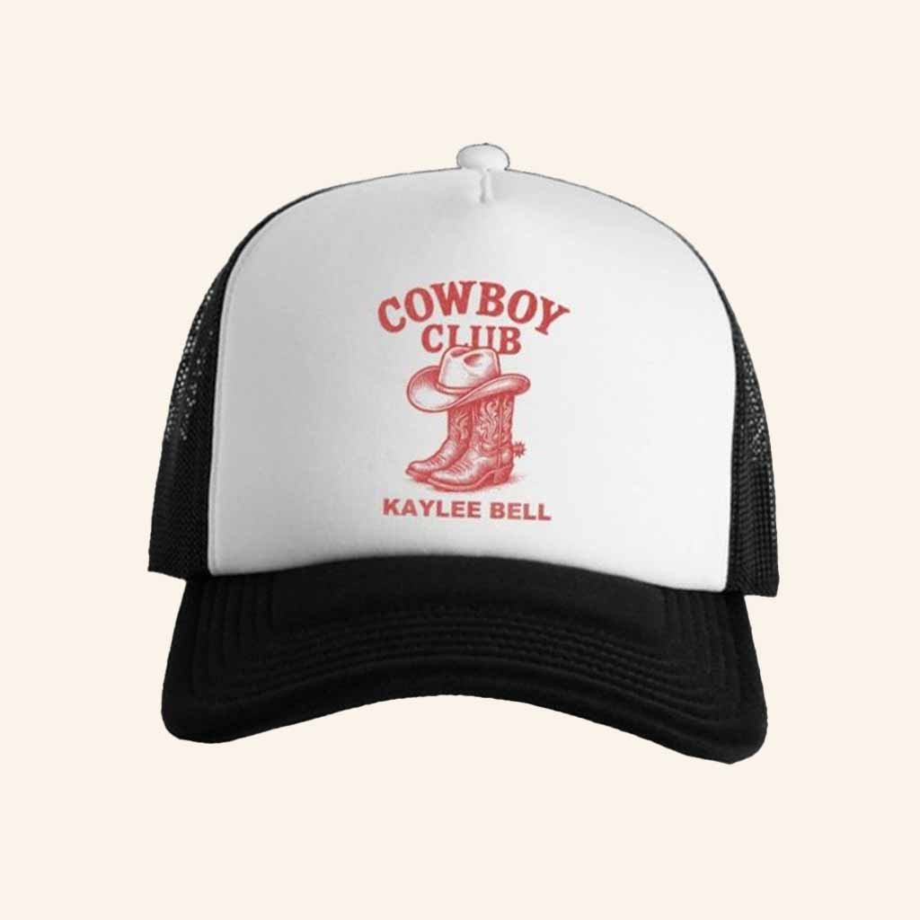 Kaylee Bell Merch Cowboy Club Trucker Hat Music Lover Gift Ideas For Him