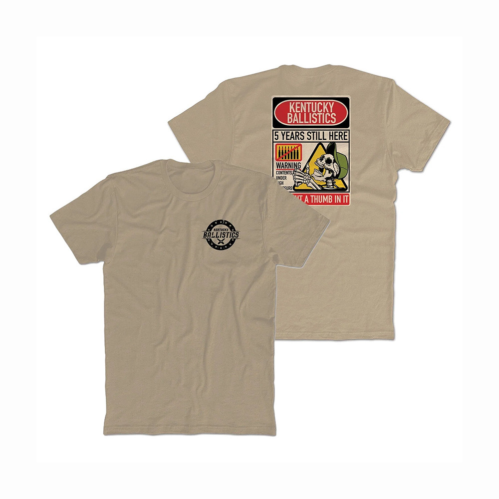 KB Year Anniversary T-Shirt Tactical Outdoor Clothing Kentucky Ballistics Lover Present