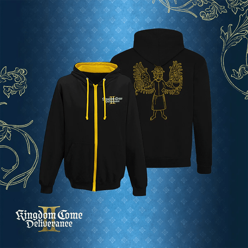 KCD2 Merch Kingdom Come Deliverance II Zip Hoodie Father's Day Gifts For Husband